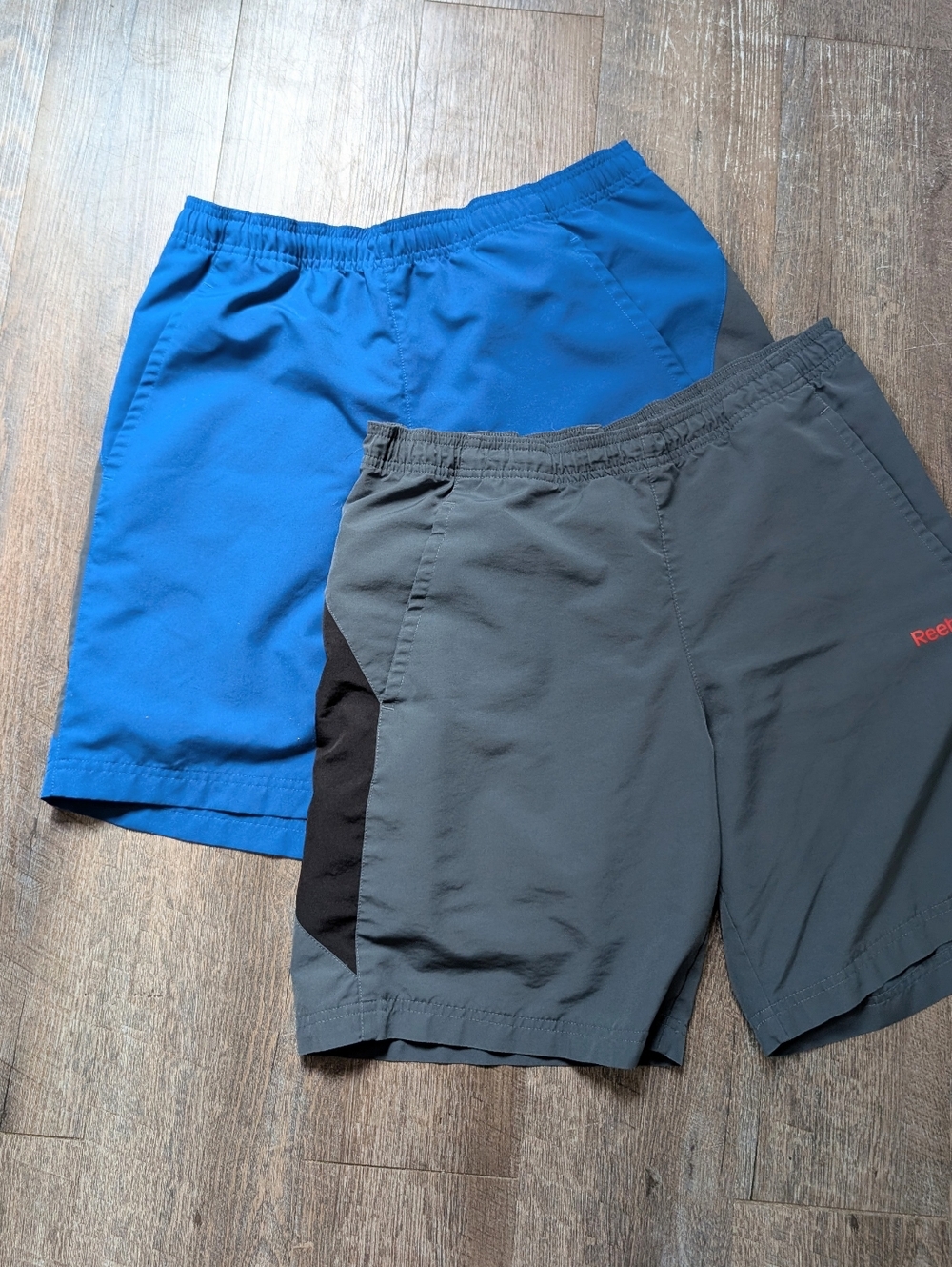 2 Pair Reebok Men's Lightweight Athletic Shorts